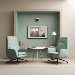 Top-down layout of a small hybrid focus pod